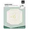 Vaessen Creative 4 in 1 Hoekpons Vintage Labels (2137-138)