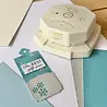Vaessen Creative 4 in 1 Hoekpons Vintage Labels (2137-138)