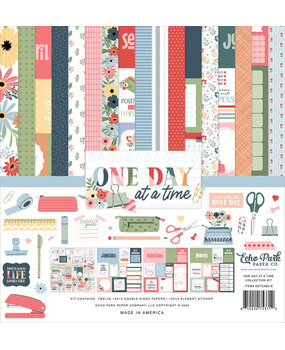 Echo Park One Day At A Time 12x12 Inch Collection Kit (ODT546016)
