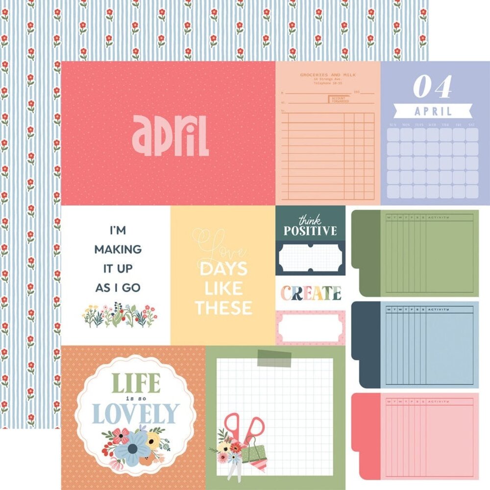 Echo Park One Day At A Time 12x12 Inch Collection Kit (ODT546016)