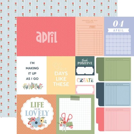Echo Park One Day At A Time 12x12 Inch Collection Kit (ODT546016)