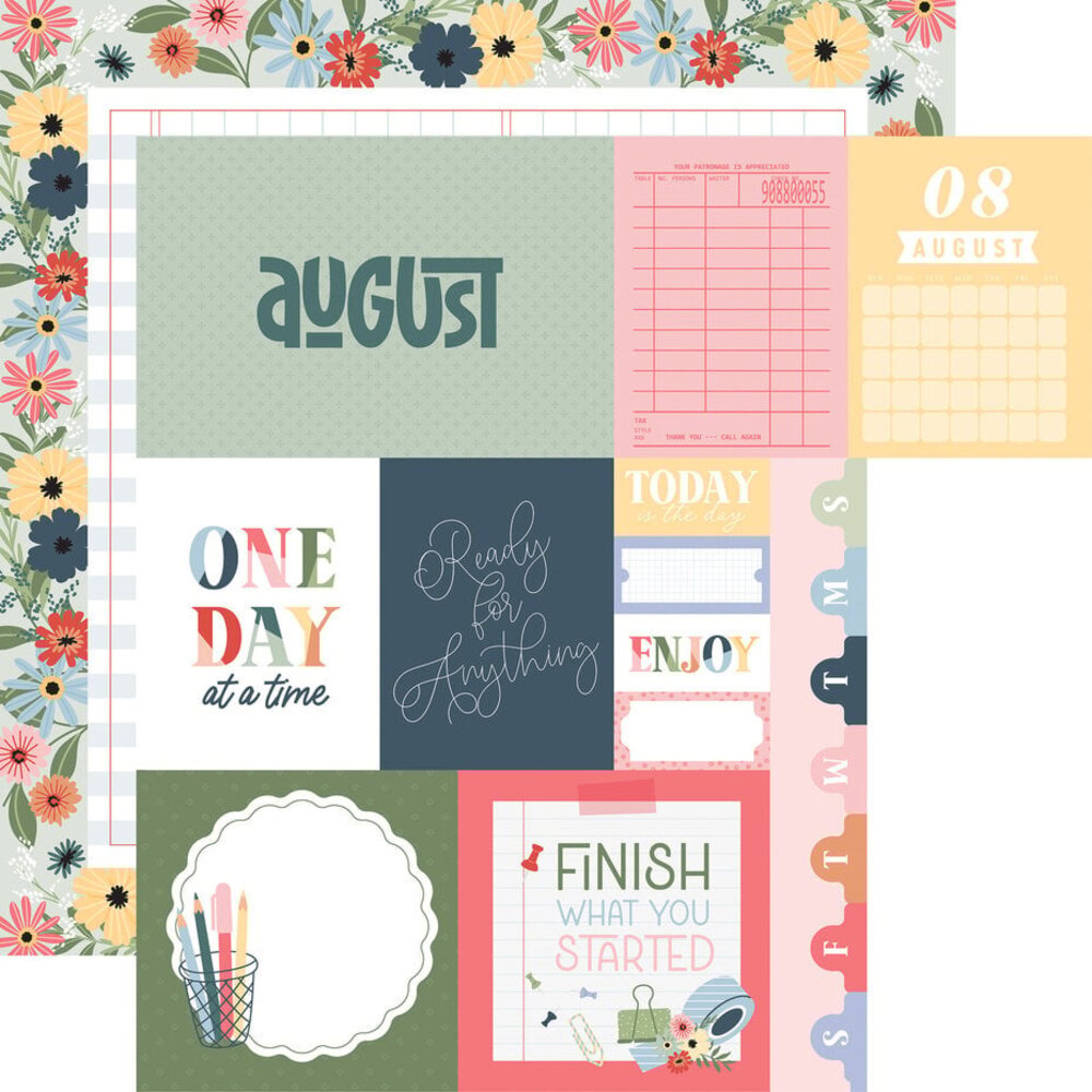 Echo Park One Day At A Time 12x12 Inch Collection Kit (ODT546016)