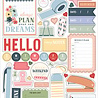 Echo Park One Day At A Time 6x13 Inch Chipboard Accents (ODT546021) Echo Park One Day At A Time 6x13 Inch Chipboard Accents (ODT546021)