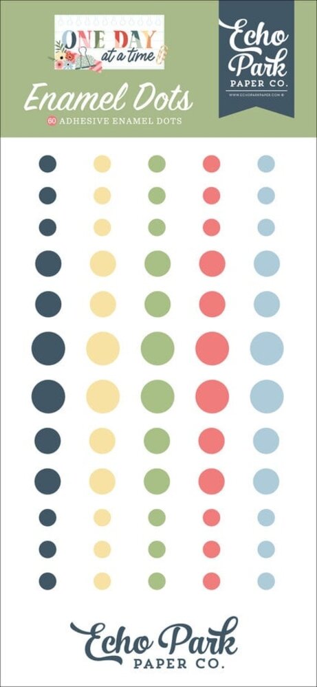 Echo Park One Day At A Time Enamel Dots (ODT546028) Echo Park One Day At A Time Enamel Dots (ODT546028)
