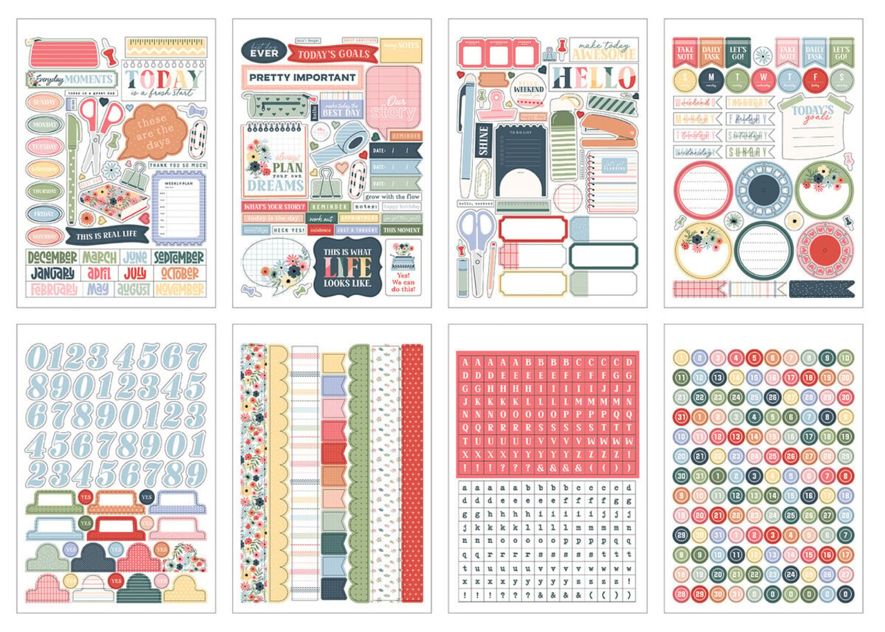 Echo Park One Day At A Time Sticker Book (ODT546029)