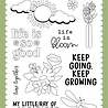 Echo Park Dragonfly Clear Stamps Set Time Together (DGF547046) Echo Park Dragonfly Clear Stamps Set Time Together (DGF547046)