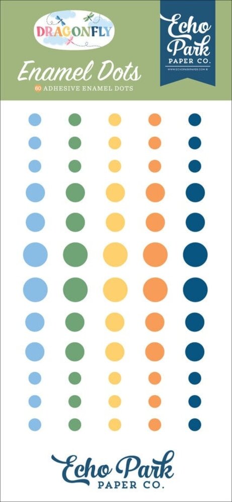 Echo Park Dragonfly Enamel Dots (DGF547028) Echo Park Dragonfly Enamel Dots (DGF547028)