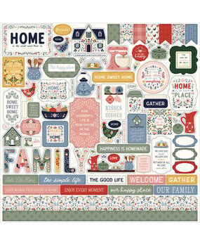 Echo Park Welcome Home Element Sticker (WH548014)