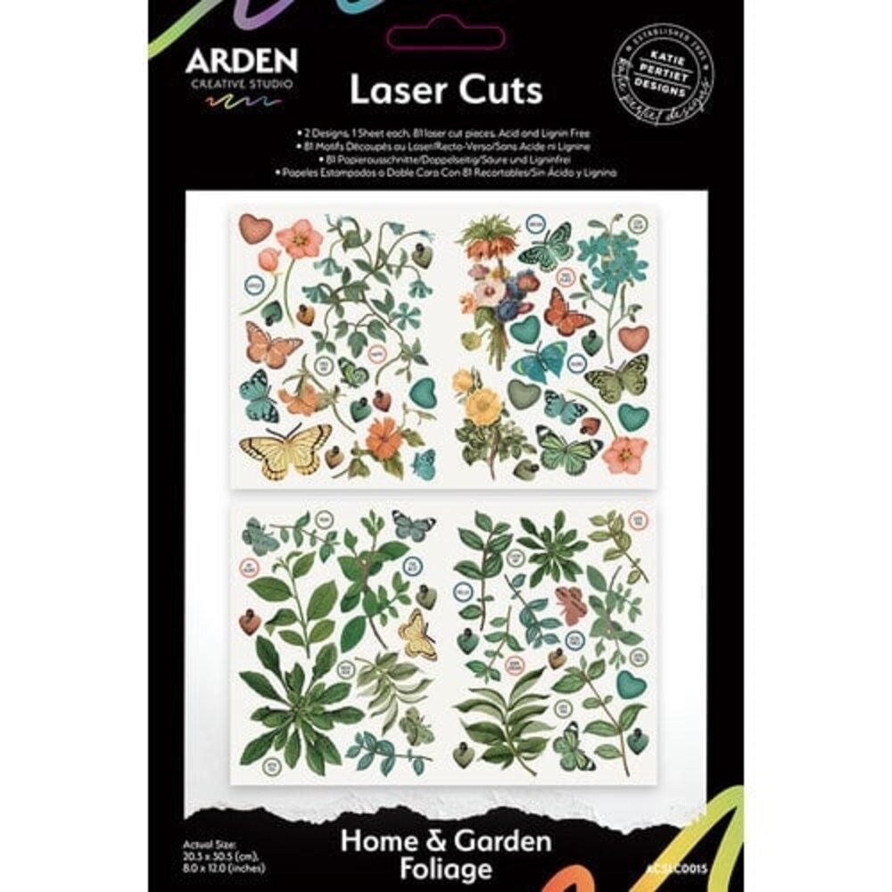Arden Creative Studio PRE-ORDER Home & Garden Laser Cuts Foliage (ACSLC0015) Arden Creative Studio PRE-ORDER Home & Garden Laser Cuts Foliage (ACSLC0015)