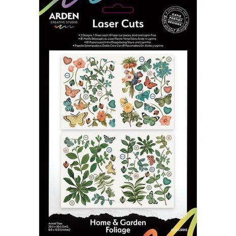 Arden Creative Studio PRE-ORDER Home & Garden Laser Cuts Foliage (ACSLC0015) Arden Creative Studio PRE-ORDER Home & Garden Laser Cuts Foliage (ACSLC0015)