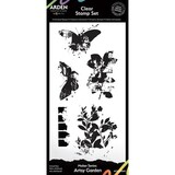 Arden Creative Studio PRE-ORDER Home & Garden 4x8 Inch Clear Stamp Set Artsy Garden (ACSCS0042)