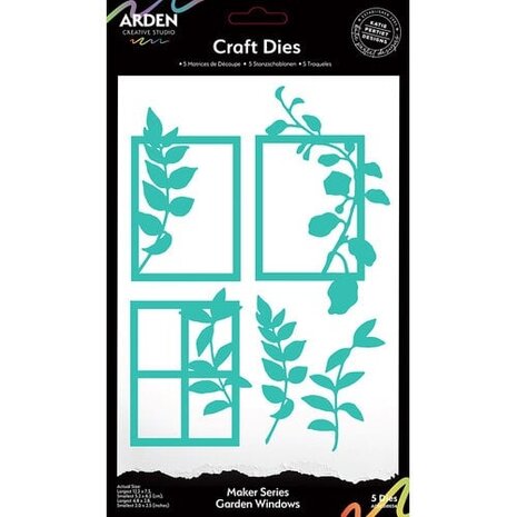 Arden Creative Studio PRE-ORDER Home & Garden Die Set Garden Windows (ACSCD0034) Arden Creative Studio PRE-ORDER Home & Garden Die Set Garden Windows (ACSCD0034)