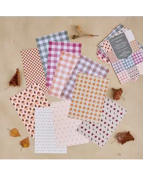 Plan & Plot Studio Autumn Junk Journal Paper (14,8x21 cm) (BP-A5-003)