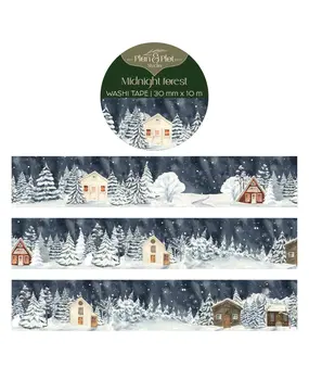 Plan & Plot Studio Midnight Forest Washi Tape 30mm (WT165)