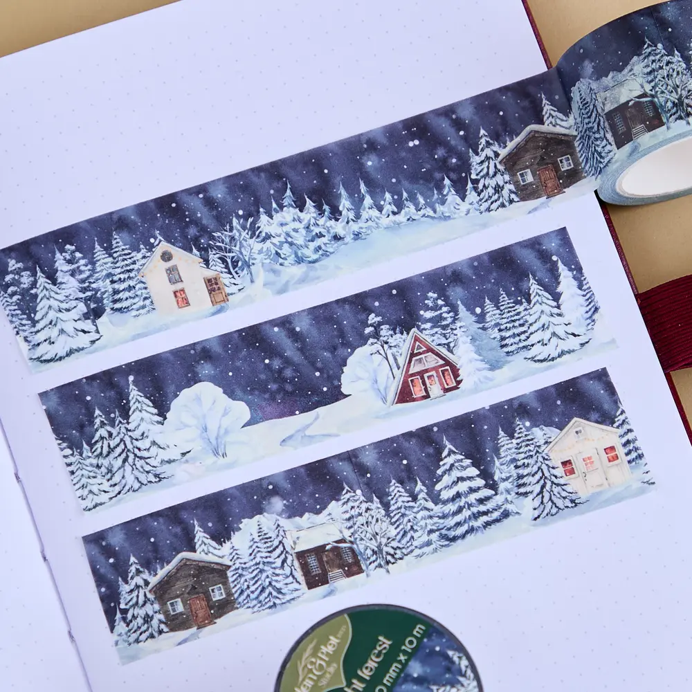 Plan & Plot Studio Midnight Forest Washi Tape 30mm (WT165)