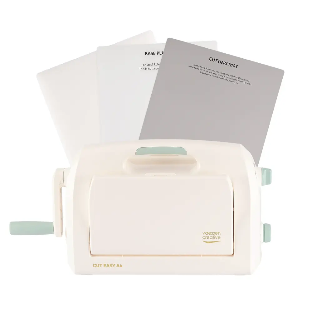 Vaessen Creative Cut Easy A4 Stans- en Embossingmachine Starterkit (2137-160) + GRATIS DISNEY SNIJMAL Vaessen Creative Cut Easy A4 Stans- en Embossingmachine Starterkit (2137-160) + GRATIS DISNEY SNIJMAL