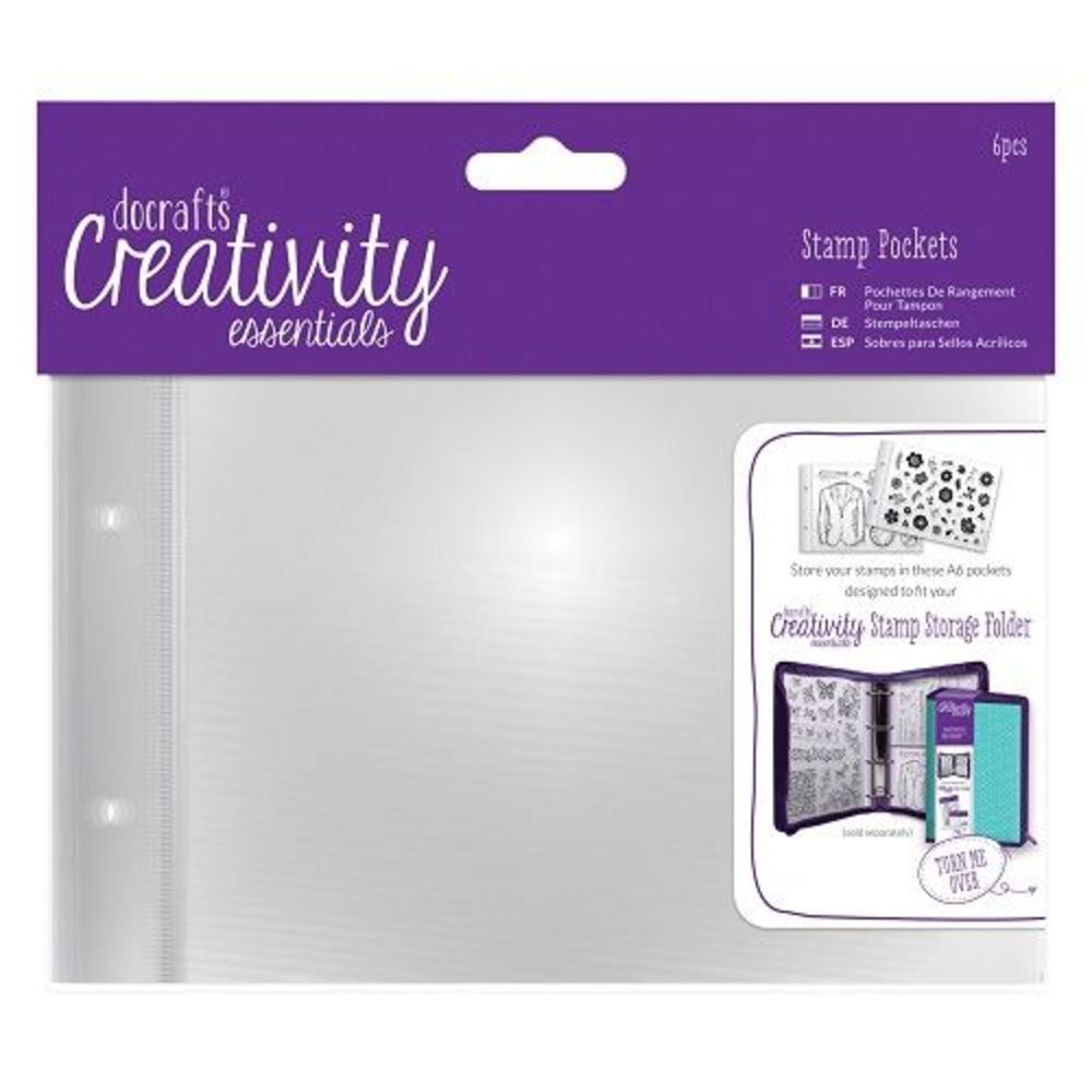 Docrafts Creativity Essentials A6 Stamp Pockets (DCE 105902) Docrafts Creativity Essentials A6 Stamp Pockets (DCE 105902)
