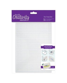 Docrafts Creativity Essentials A5 Clear Stamp Block (DEC 903101) Docrafts Creativity Essentials A5 Clear Stamp Block (DEC 903101)