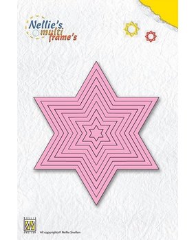 Nellie Snellen Multi Frame Straight Star (MFD061) Nellie Snellen Multi Frame Straight Star (MFD061)