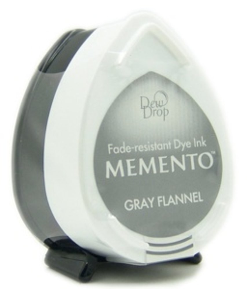 Tsukineko Memento Gray Flannel Dye Ink Dew Drop (MD-902) Tsukineko Memento Gray Flannel Dye Ink Dew Drop (MD-902)