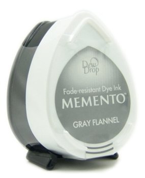 Tsukineko Memento Gray Flannel Dye Ink Dew Drop (MD-902) Tsukineko Memento Gray Flannel Dye Ink Dew Drop (MD-902)