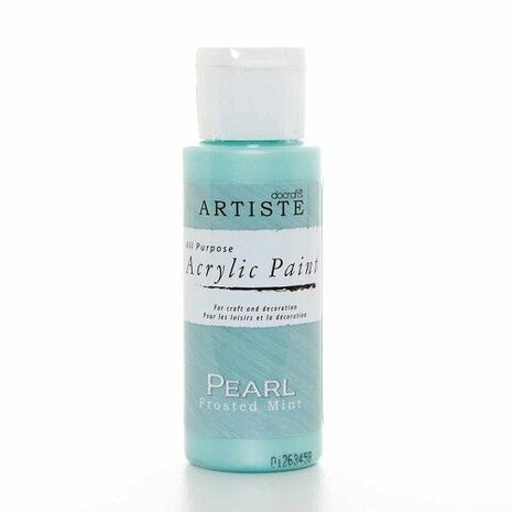 Artiste Acrylic Paint Pearl Frosted Mint (DOA763004)
