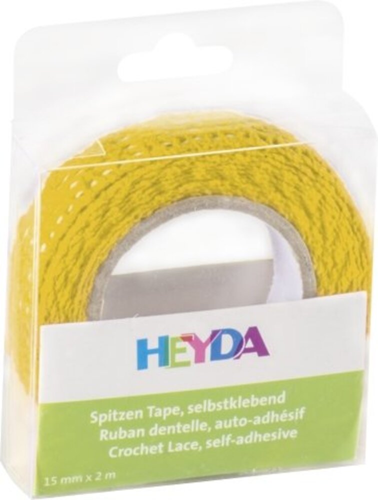 Heyda Self-Adhesive Crochet Lace Geel (203584510) Heyda Self-Adhesive Crochet Lace Geel (203584510)