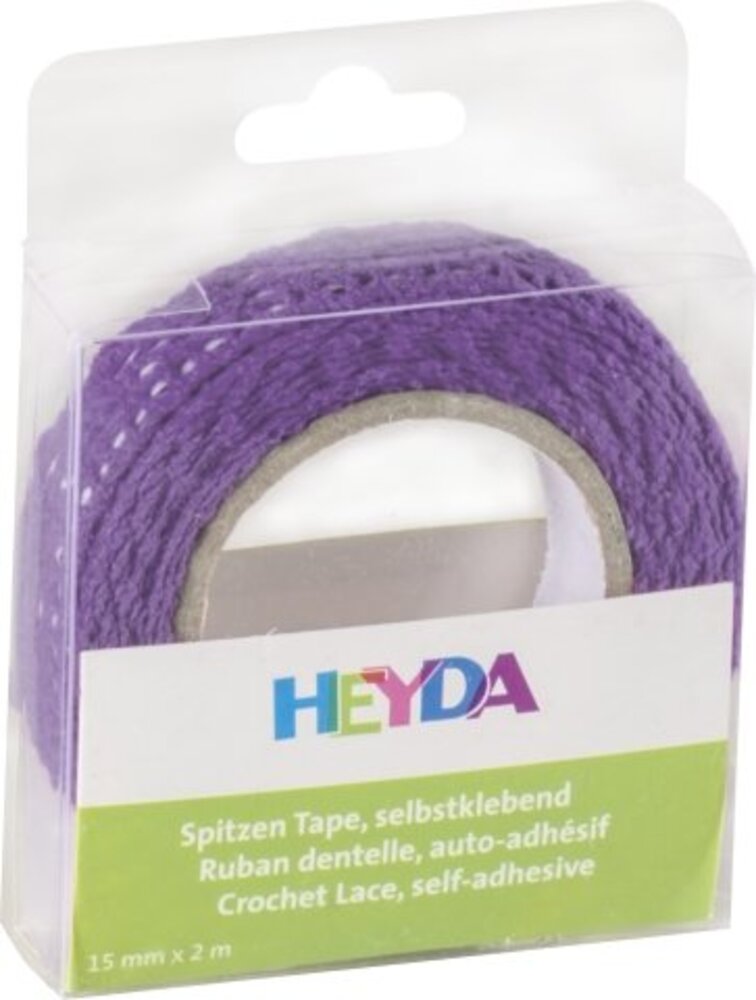 Heyda Self-Adhesive Crochet Lace Violet (203584566) Heyda Self-Adhesive Crochet Lace Violet (203584566)
