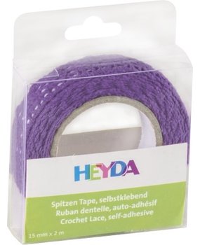 Heyda Self-Adhesive Crochet Lace Violet (203584566)
