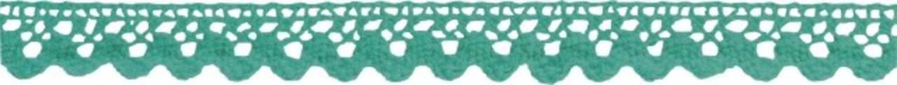 Heyda Self-Adhesive Crochet Lace Turquoise (203584556)