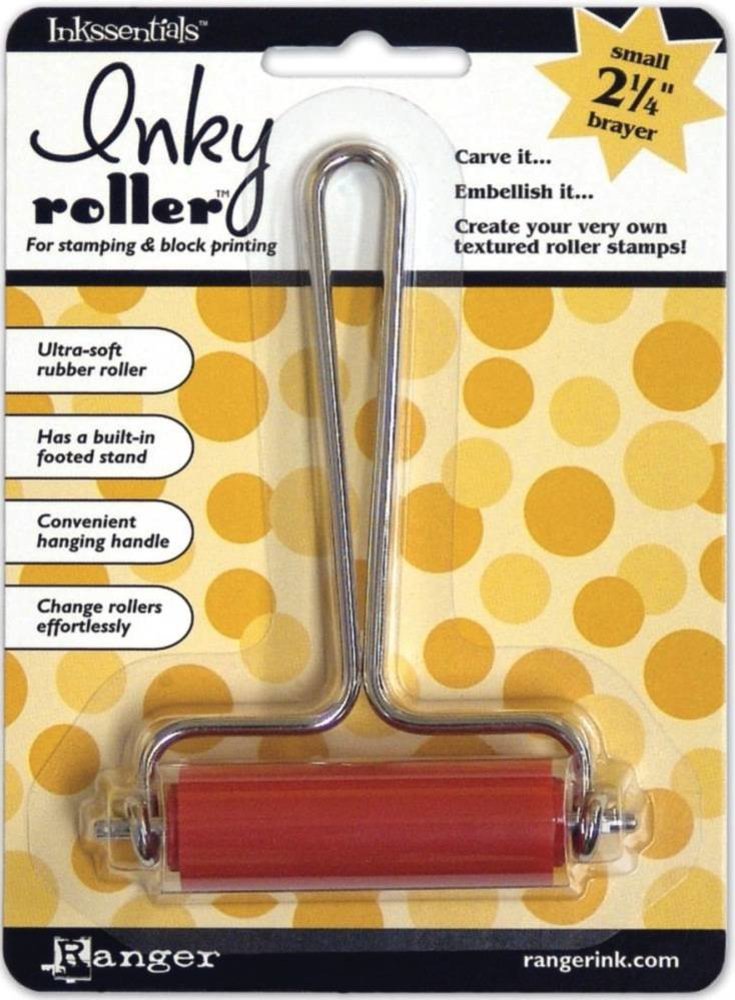 Ranger Inky Roller 2,25 Inch For Stamping & Block Printing (BRA09870) Ranger Inky Roller 2,25 Inch For Stamping & Block Printing (BRA09870)