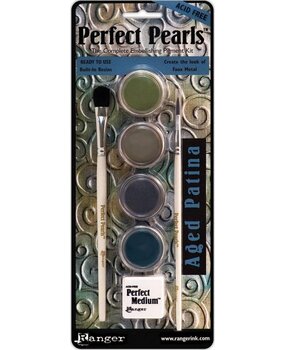 Ranger Perfect Pearls Aged Patina Pigment Powder Kit (PPP21803)