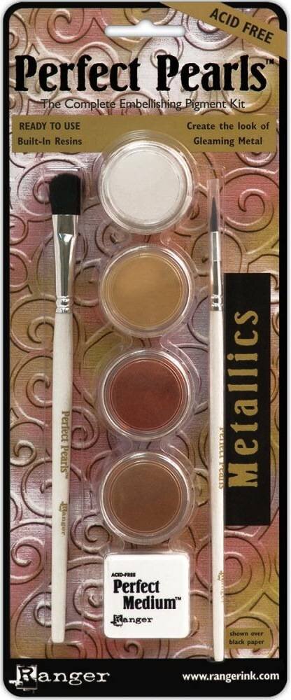 Ranger Perfect Pearls Metallics Pigment Powder Kit (PPP15963)