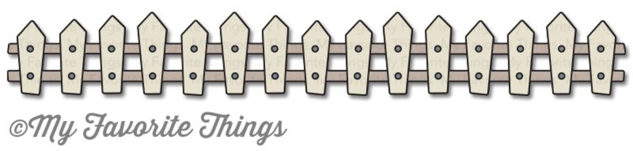 My Favorite Things Die-Namics Farm Fence (MFT-852)