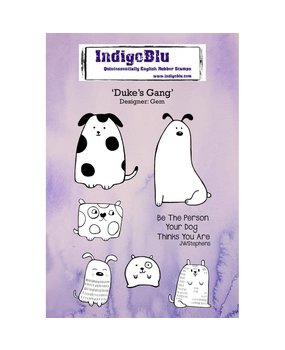 IndigoBlu Duke's Gang A6 Rubber Stamp (IND0240) IndigoBlu Duke's Gang A6 Rubber Stamp (IND0240)