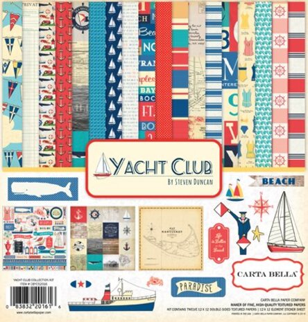 Carta Bella Yacht Club 12x12 Inch Collection Kit (CBYC52016)