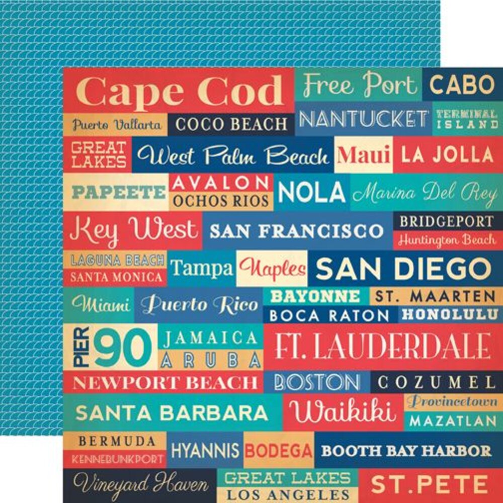 Carta Bella Yacht Club 12x12 Inch Collection Kit (CBYC52016)