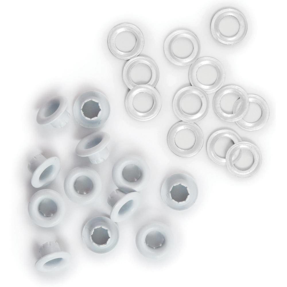 We R Memory Keepers White Eyelets & Washers (42220-4) We R Memory Keepers White Eyelets & Washers (42220-4)
