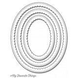My Favorite Things Die-Namics Stitched Oval Scallop Frames (MFT-859)