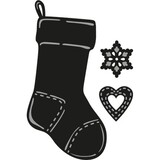 Marianne Design Craftable Christmas Socking (CR1256)