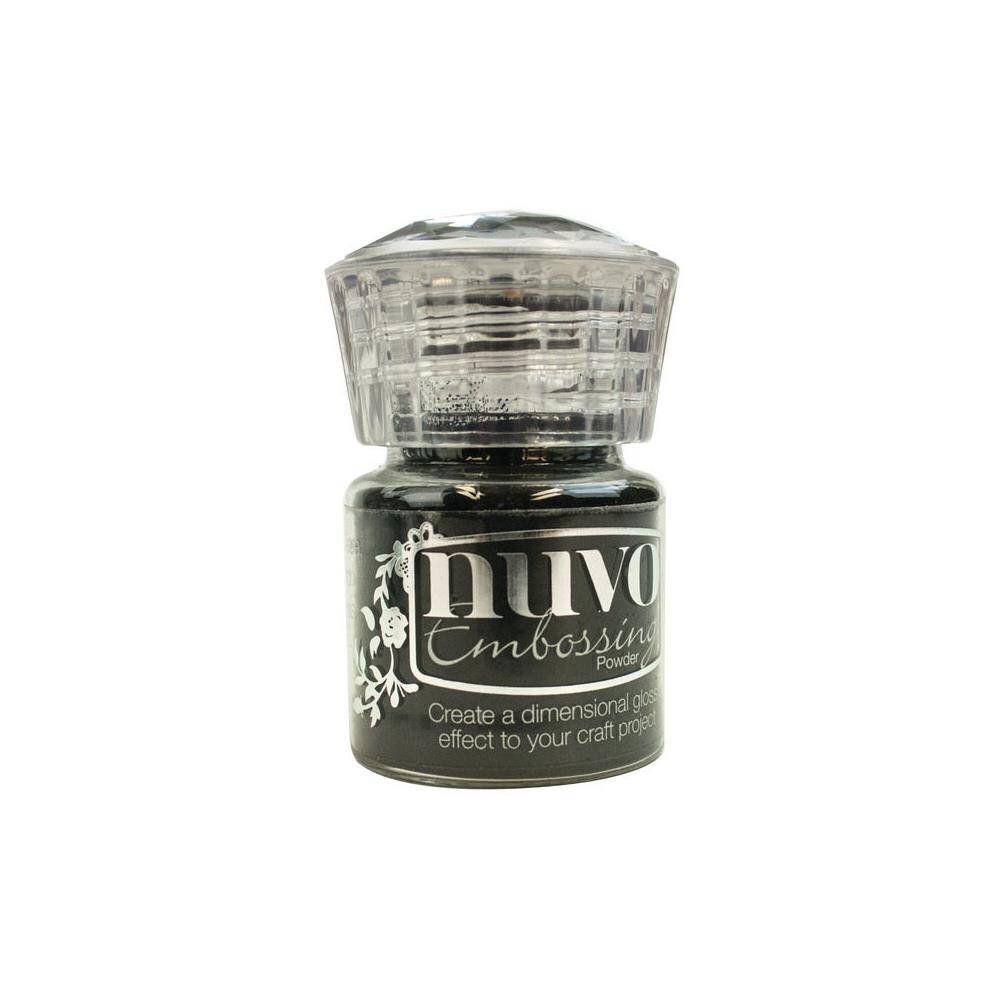 Nuvo Embossing Powder Jet Black (NEP 604)