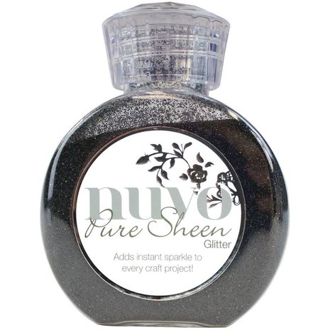 Nuvo Pure Sheen Glitter Charcoal (NPSG 706)