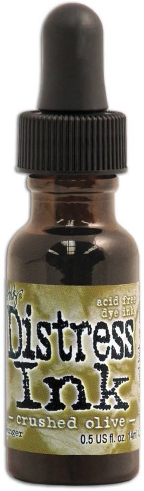Ranger Distress Ink Reinker Crushed Olive (TIM27249) Ranger Distress Ink Reinker Crushed Olive (TIM27249)