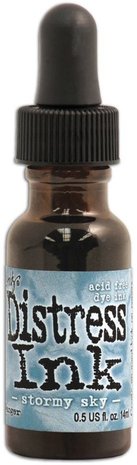 Ranger Distress Ink Reinker Stormy Sky (TIM27294) Ranger Distress Ink Reinker Stormy Sky (TIM27294)