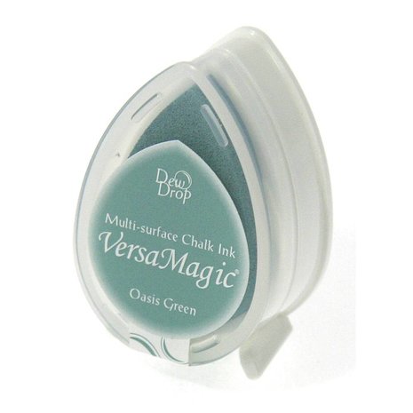 Tsukineko Dew Drop Multi-Surface Chalk Pigment Ink Oasis Green (GD-79)