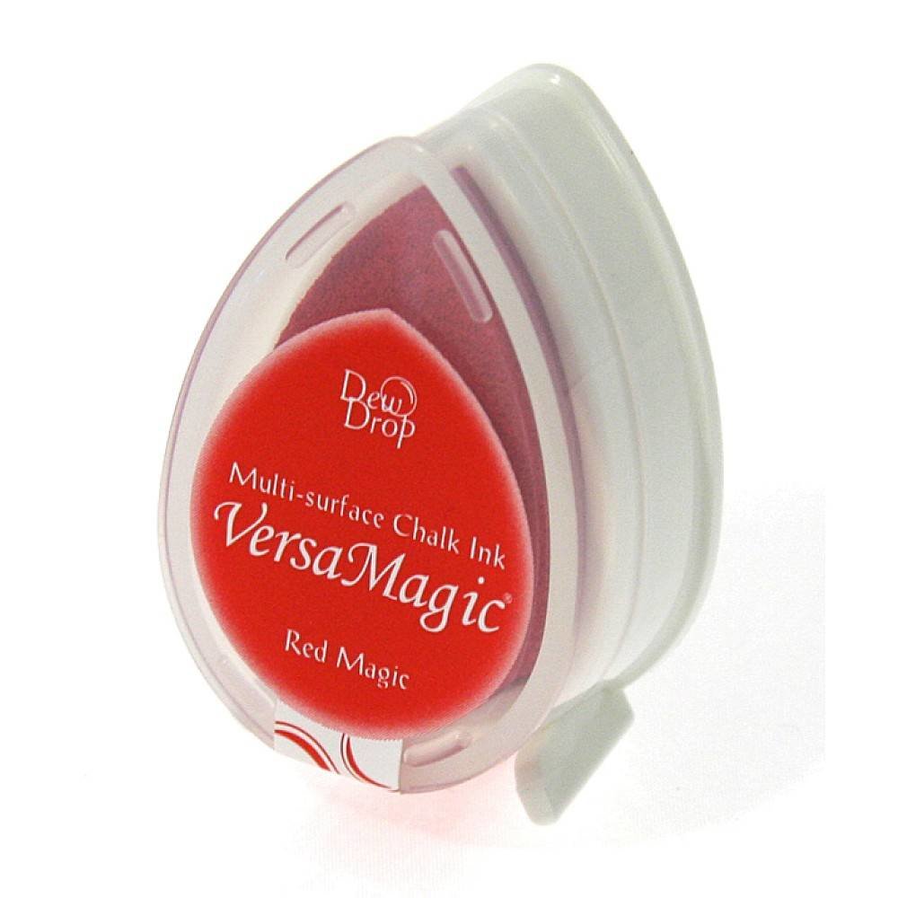 Tsukineko Dew Drop Multi-Surface Chalk Pigment Ink Red Magic (GD-12)