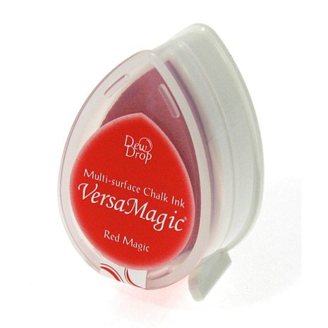 Tsukineko Dew Drop Multi-Surface Chalk Pigment Ink Red Magic (GD-12)