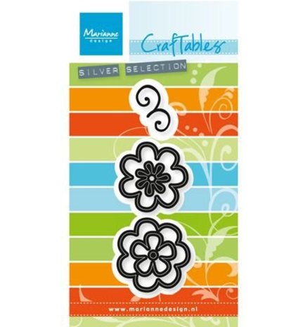 Marianne Design Craftable Flower Set Fancy (CR1356)