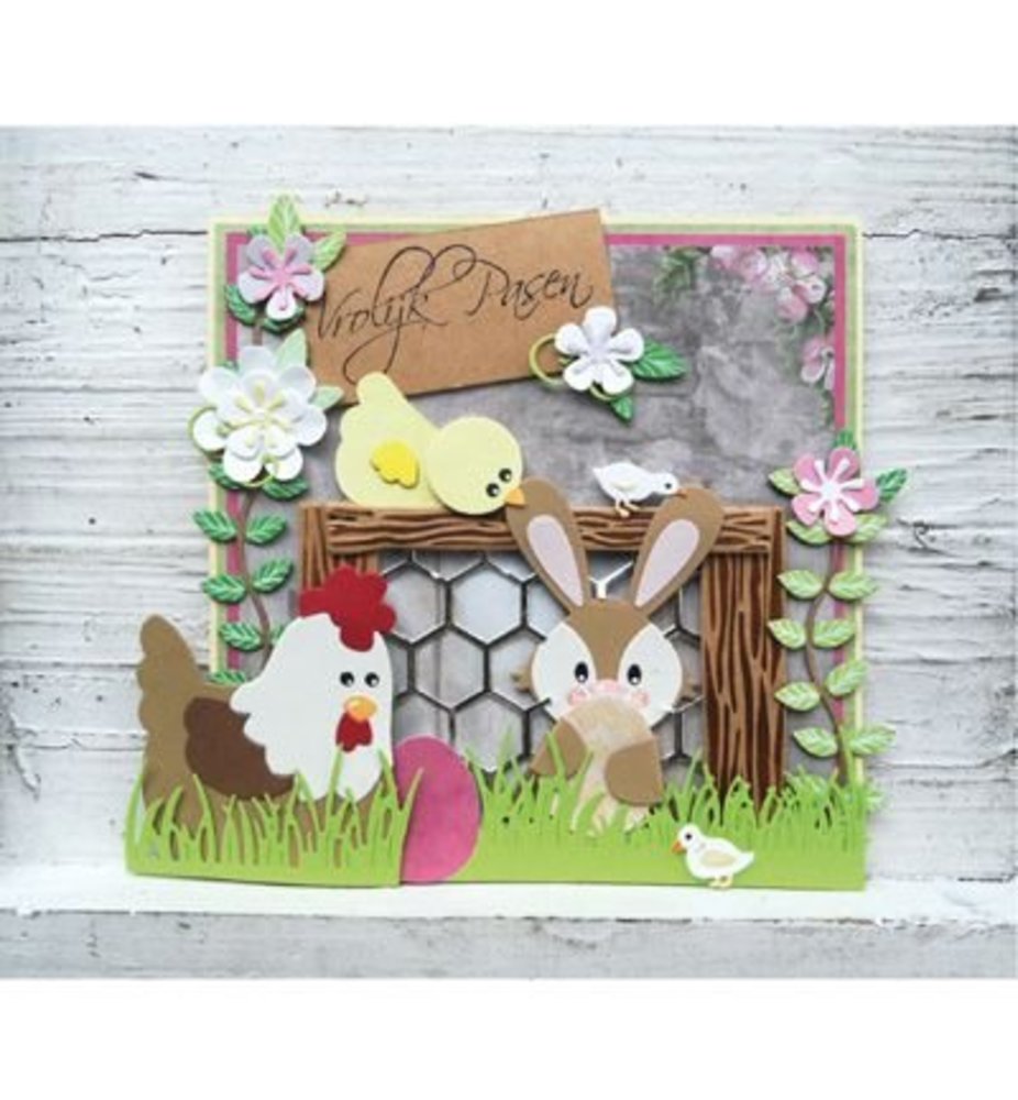 Marianne Design Craftable Flower Set Fancy (CR1356)