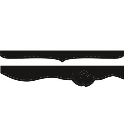 Marianne Design Craftable Stitched Hearts & Accolade (CR1362)